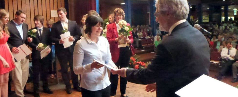 Glückwünsche zum bestandenen Abitur